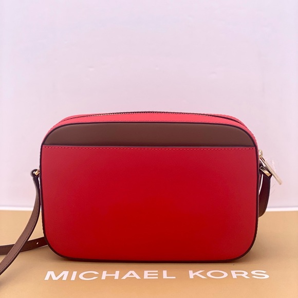 MICHAEL KORS LARGE EAST WEST ZIP CHAIN CROSSBODY - Picture 3 of 12